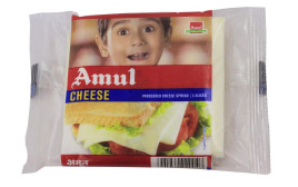 Amul Cheese Processed Cheese Spread - 5 Slices  Pack  100 grams